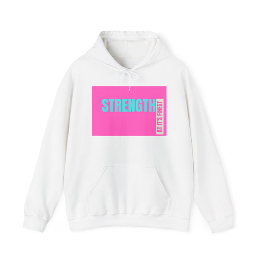 Strength Hooded Sweatshirt - Motivational Unisex Heavy Blend™ Hoodie