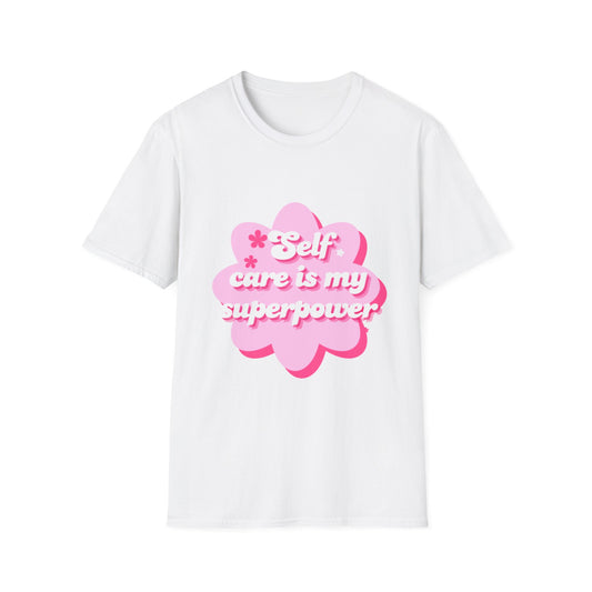 Self-Care Superpower Unisex Softstyle T-Shirt